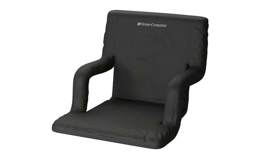 Home-Complete Stadium Seat Chair-Bleacher Cushion with Padded Back ...