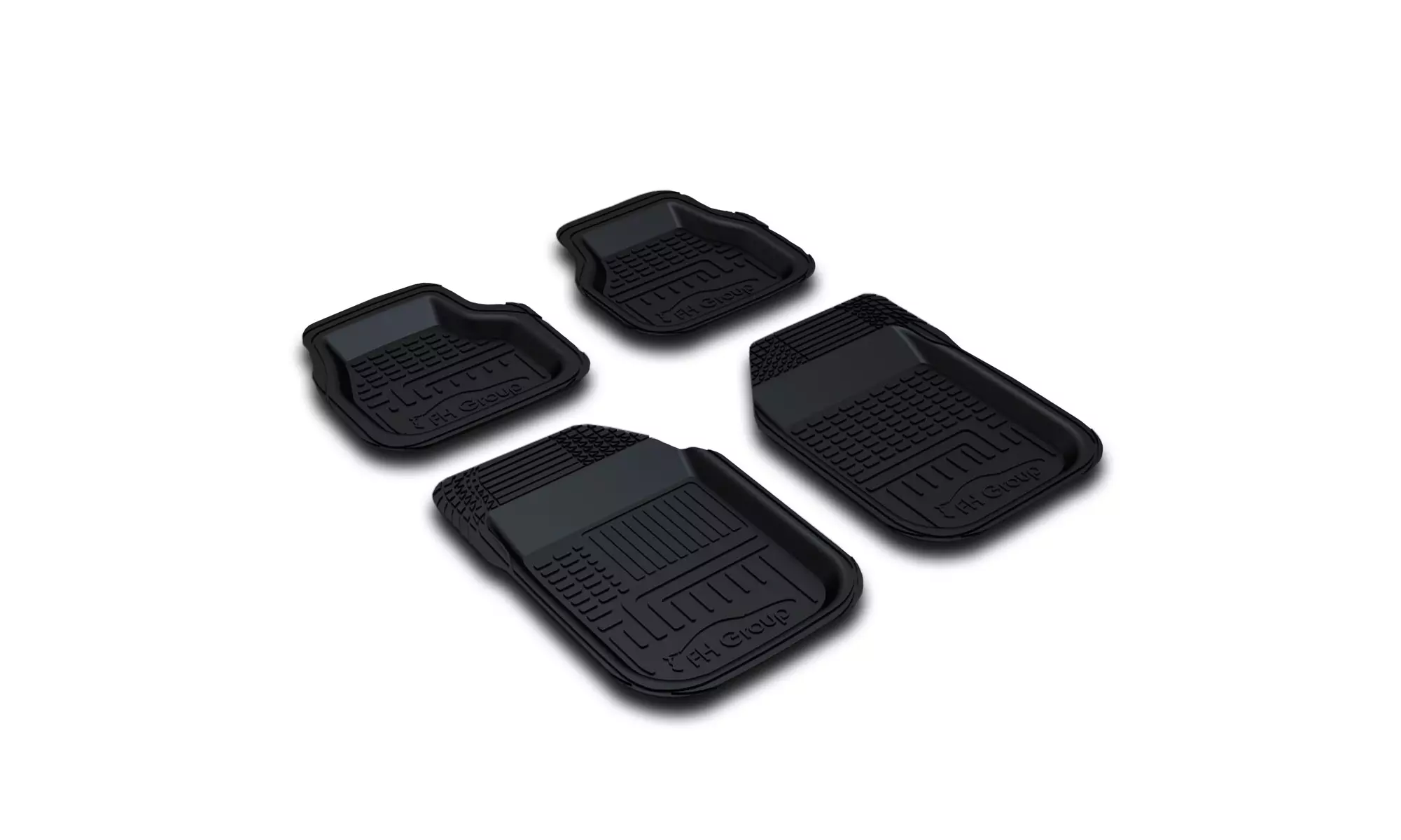 Trimmable ClimaProof Non-Slip TPO Plastic Full Set Floor Mats  F11800-G - Primary Image