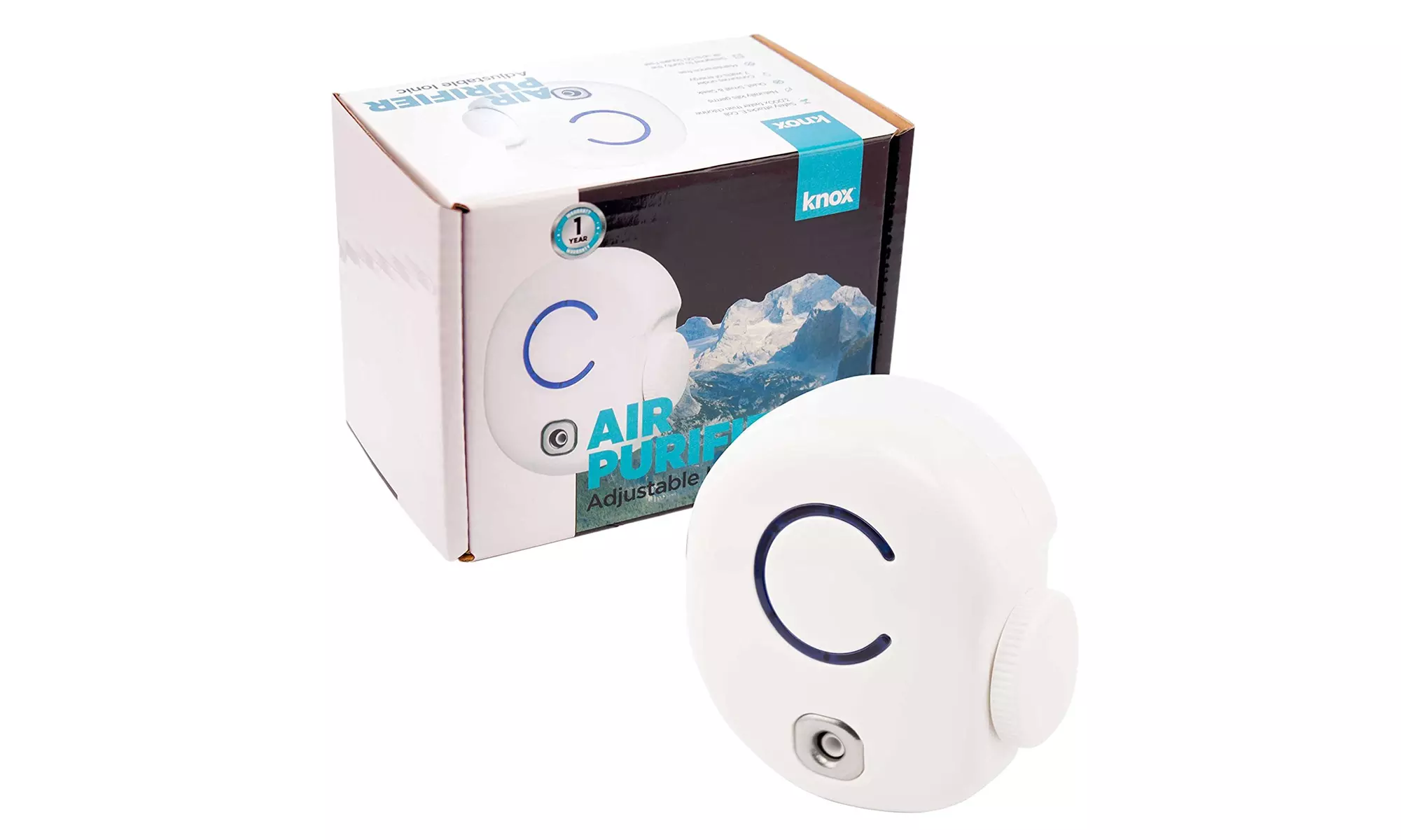 Knox KN-APUR Mini Plug in Air Purifier Sanitizer with Odor Reduction - Primary Image