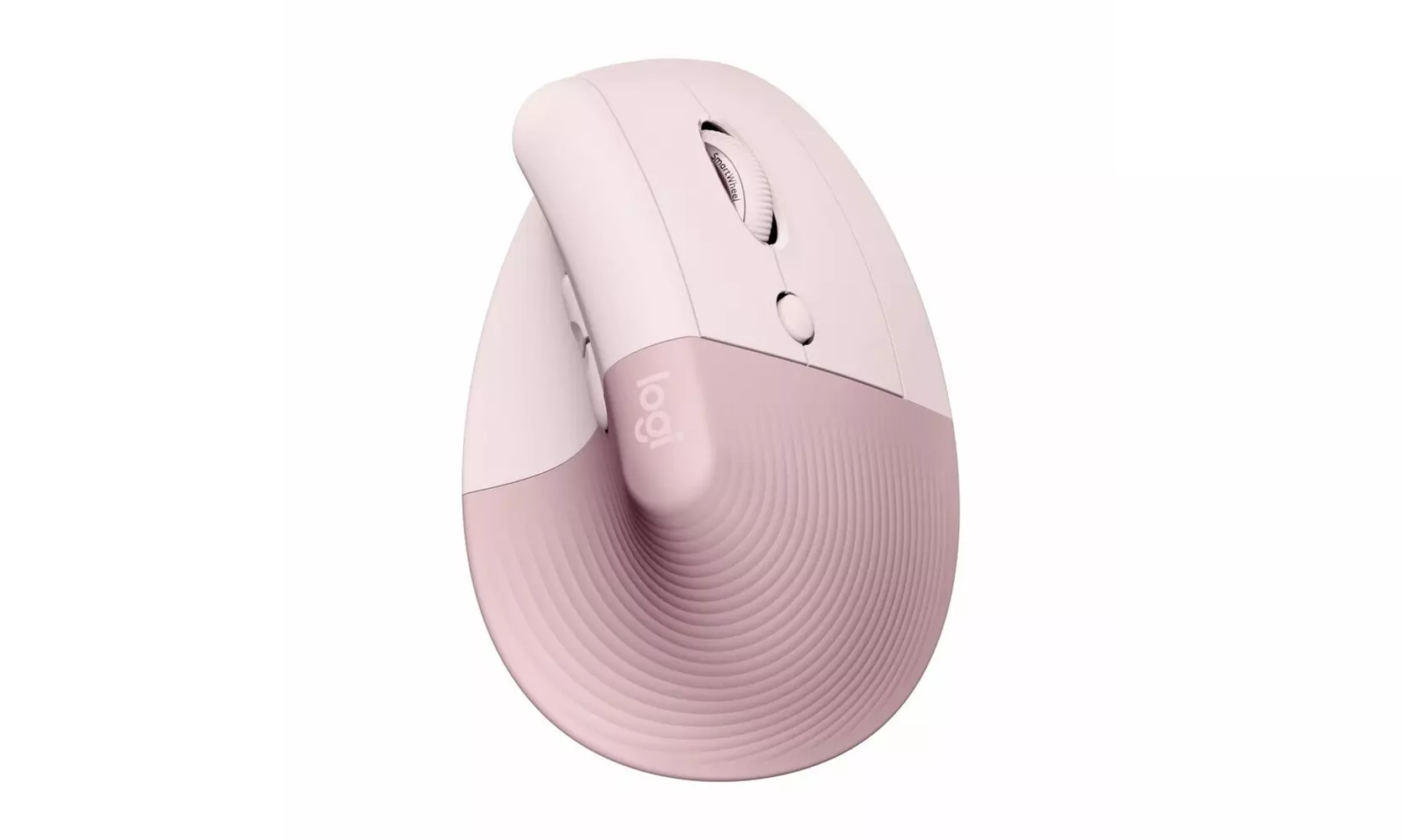 Logitech Lift Vertical Wireless Ergonomic Mouse with Customizable Buttons - Rose - Primary Image