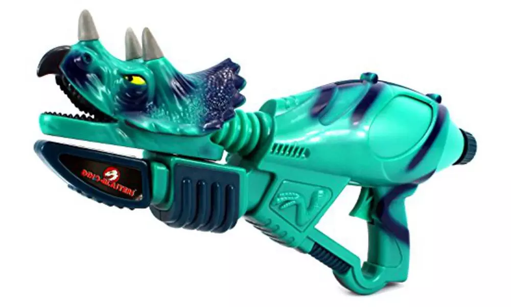 Jurassic Dino-Blasters 'Triceratops' Pump Toy Water Gun (Colors May Vary) - Second Medium
