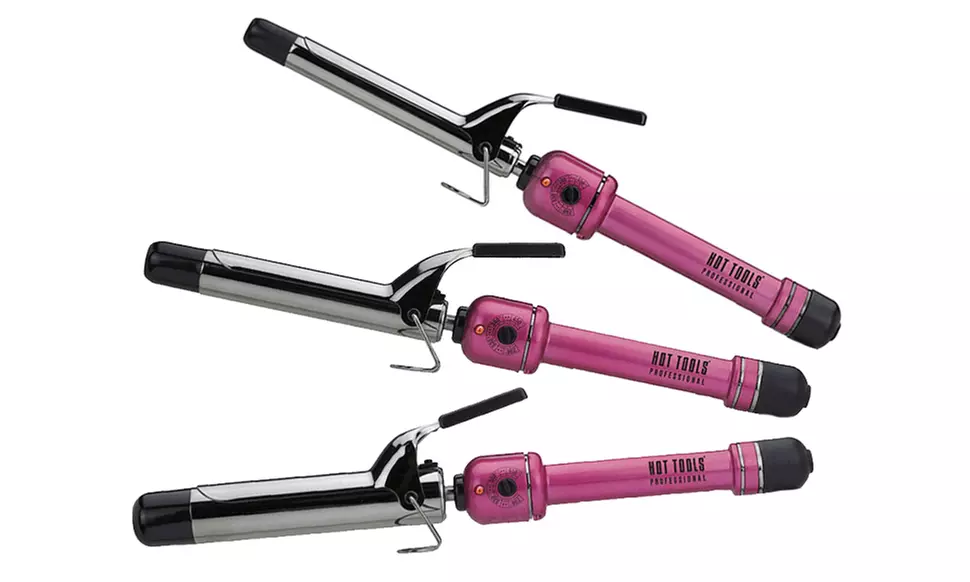 Hot Tools Pink Titanium Curling Iron/Wand - Primary Image