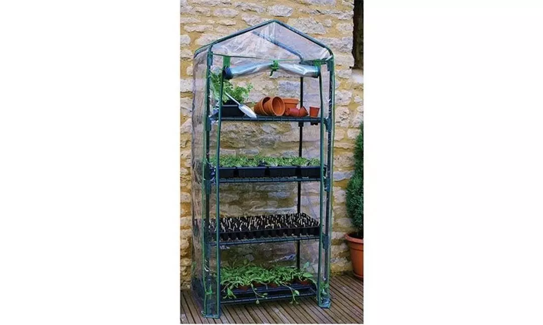 Gardman R687 4-Tier Mini Greenhouse 19 x 27 x 63 - Primary Image