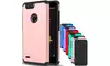 For ZTE avid 4 / Z982 / iphone 5/5s/es / Stylo 3 Brushed Metal Phone Case