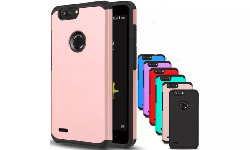 For ZTE avid 4 / Z982 / iphone 5/5s/es / Stylo 3 Brushed Metal Phone Case - Primary Image