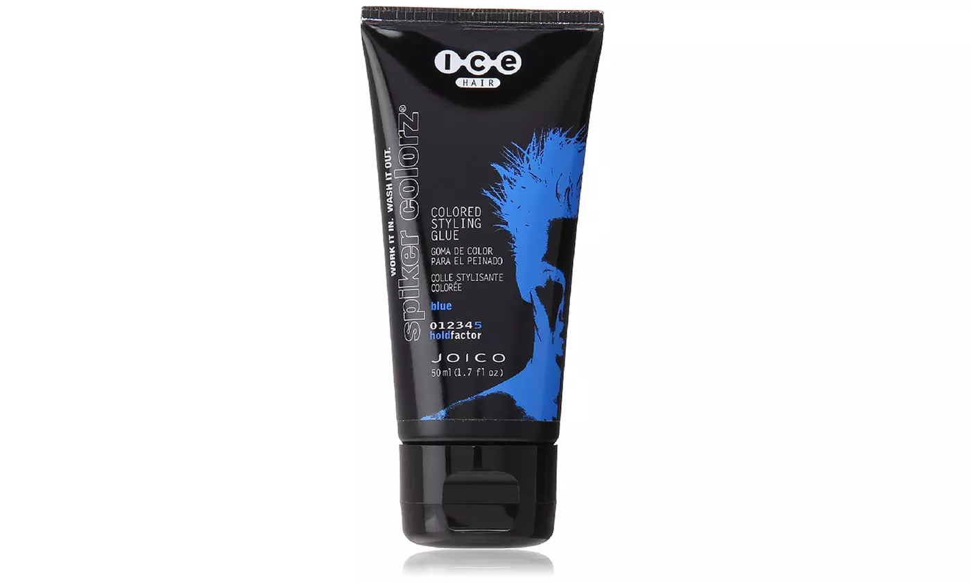 Joico Ice Spiker Colorz Styling Glue, Blue, 1.7 oz - Second Medium