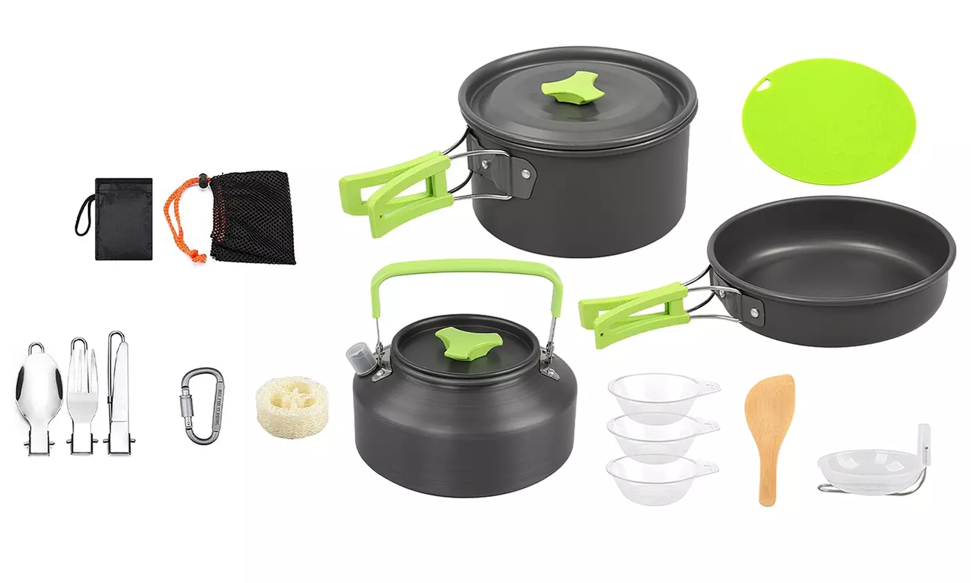 LakeForest Camping Essentials - Portable Outdoor Cookware & Survival Gear