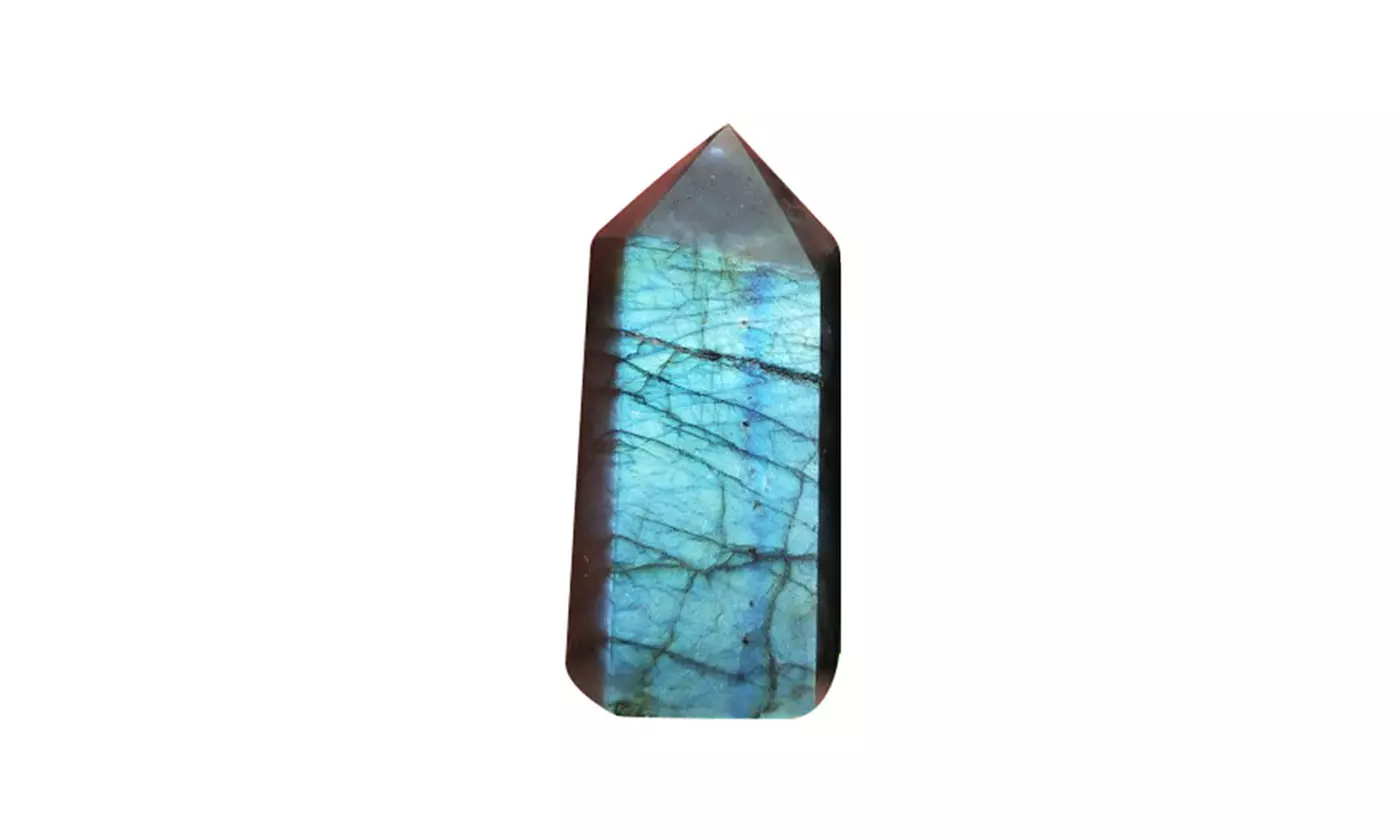 Quartz Crystal Reiki Stones Chakra Healing Crystal Wand - Second Medium