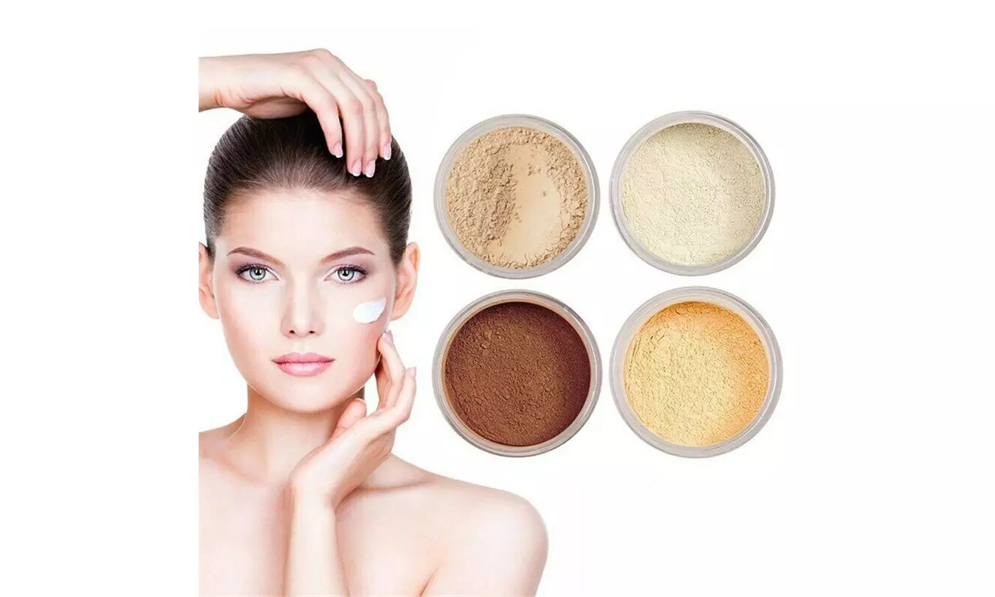 Phoera Translucent Loose Setting Face Powder Makeup Foundation Smooth Full Size