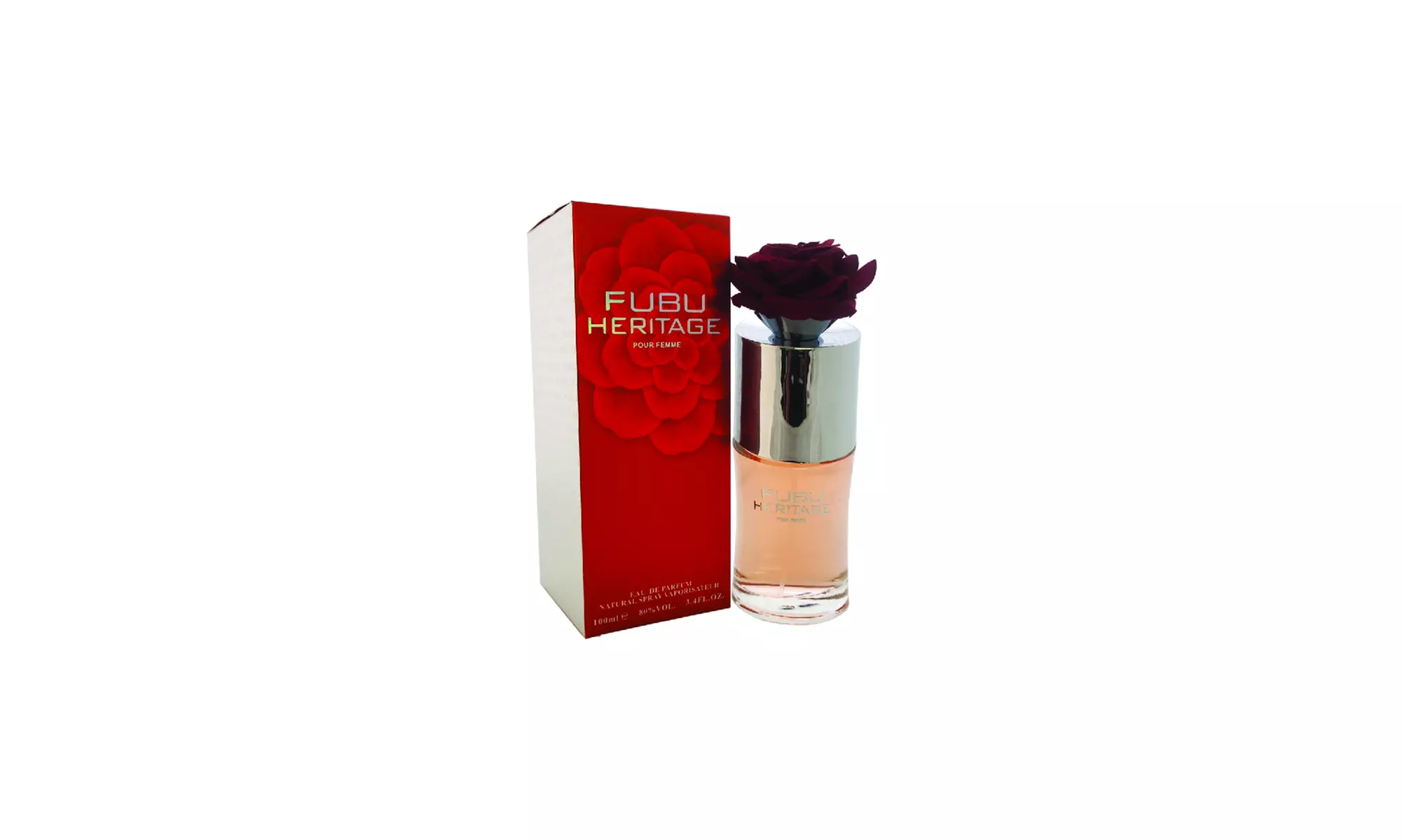 Fubu Heritage Edp 3.4oz/100ml Spray for Women New In Box - Primary Image