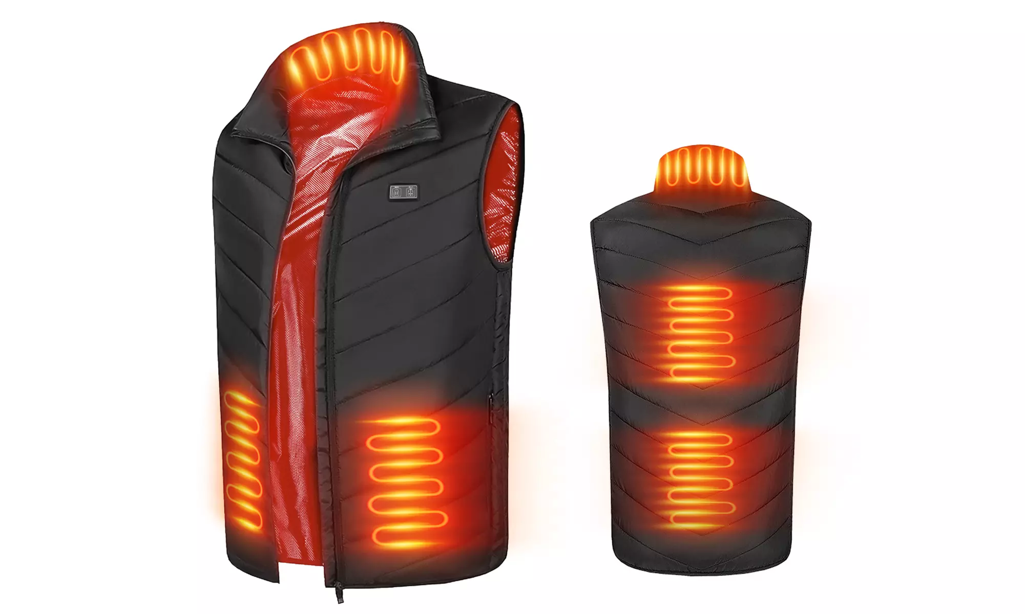Lightweight Heated Vest Electric Heating Jackets Warm Tops - Primary Image