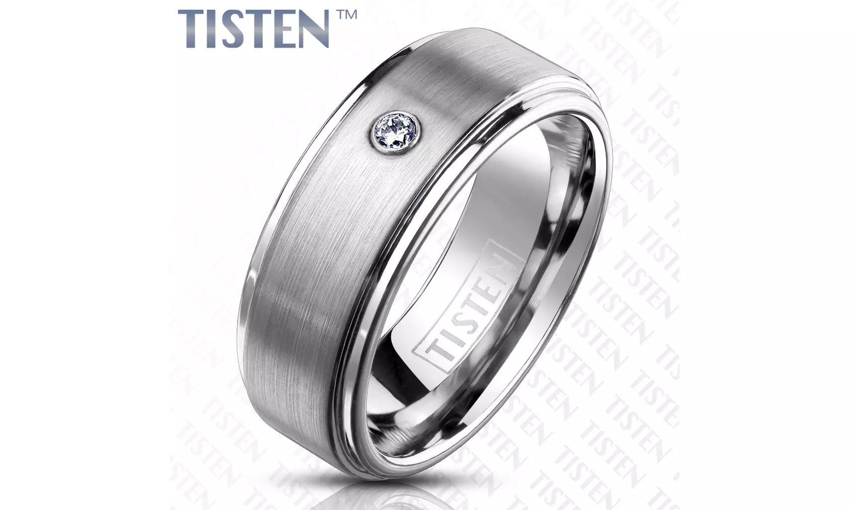 Tungsten And Titanium Comfort Fit Band