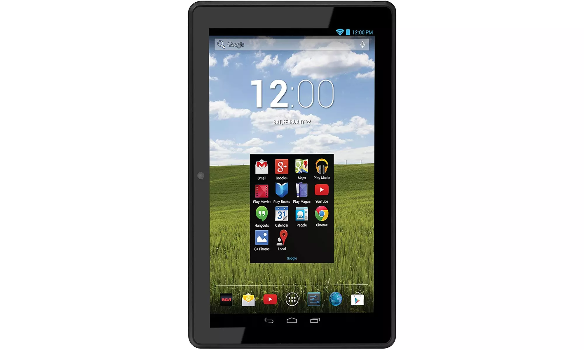 RCA RCT6103W46 Pro10 Edition with Folio Keyboard Case (Black) - Refurbished - Primary Image