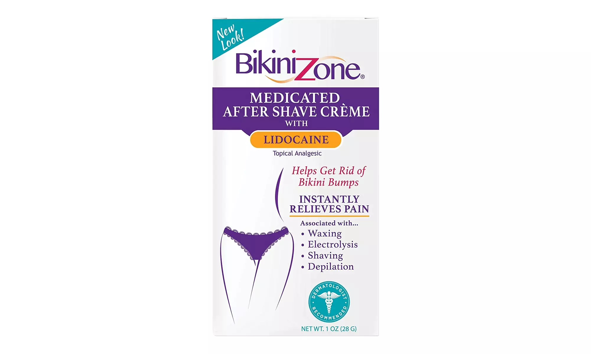Bikini Zone Medicated After Shave Crème - Instantly Stop Shaving Bumps - Primary Image