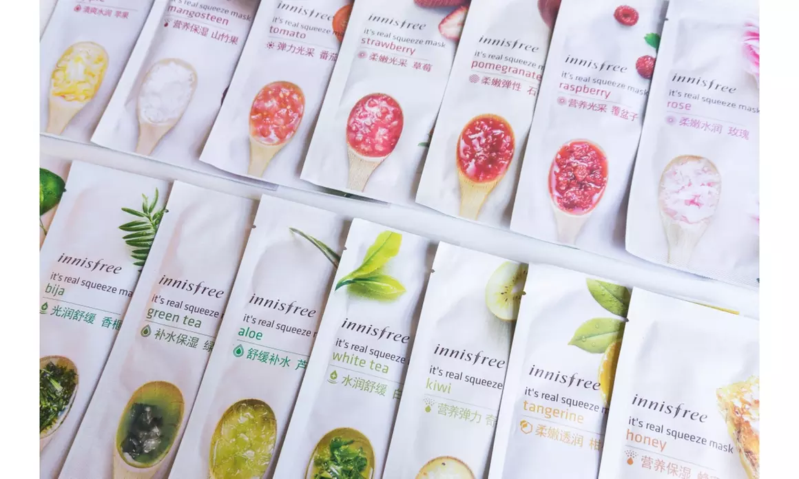 Innisfree It's Real Squeeze Mask Sheet X 15 Sheets - Second Medium