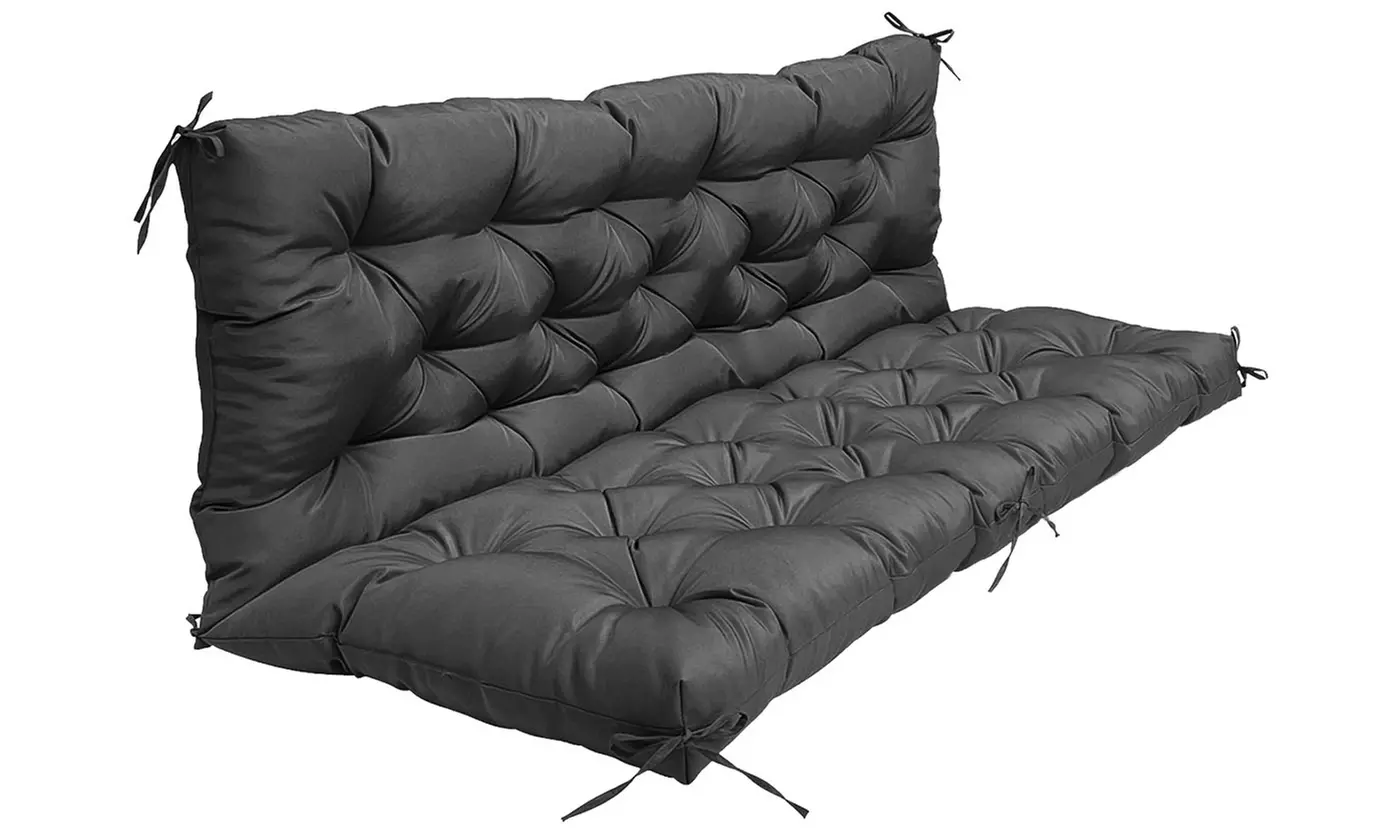 NewHome 2-3 Seater Outdoor Swing Cushion 59"x43" Padded Bench Seat