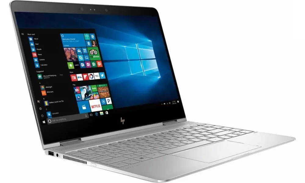 HP Spectre x360 13-AC013DX Refurbished 2-in-1 13.3 Touch Screen Laptop Silver - Second Medium