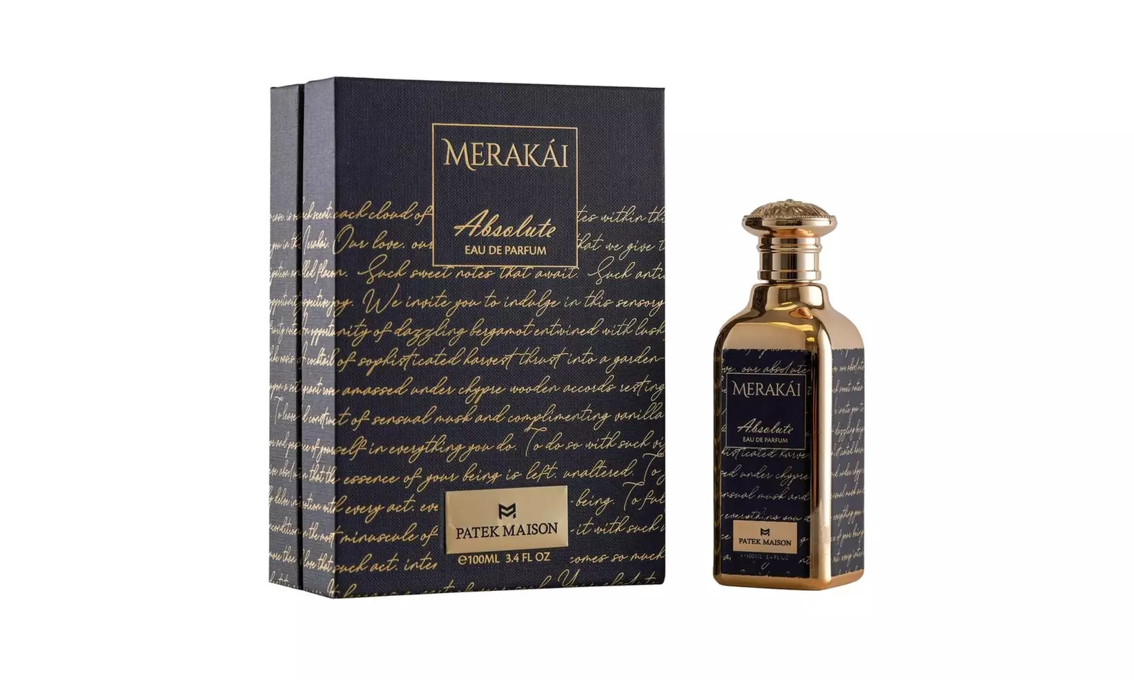Merakai Absolute by Patek Maison 3.4oz Eau de parfum new in box for men - Primary Image