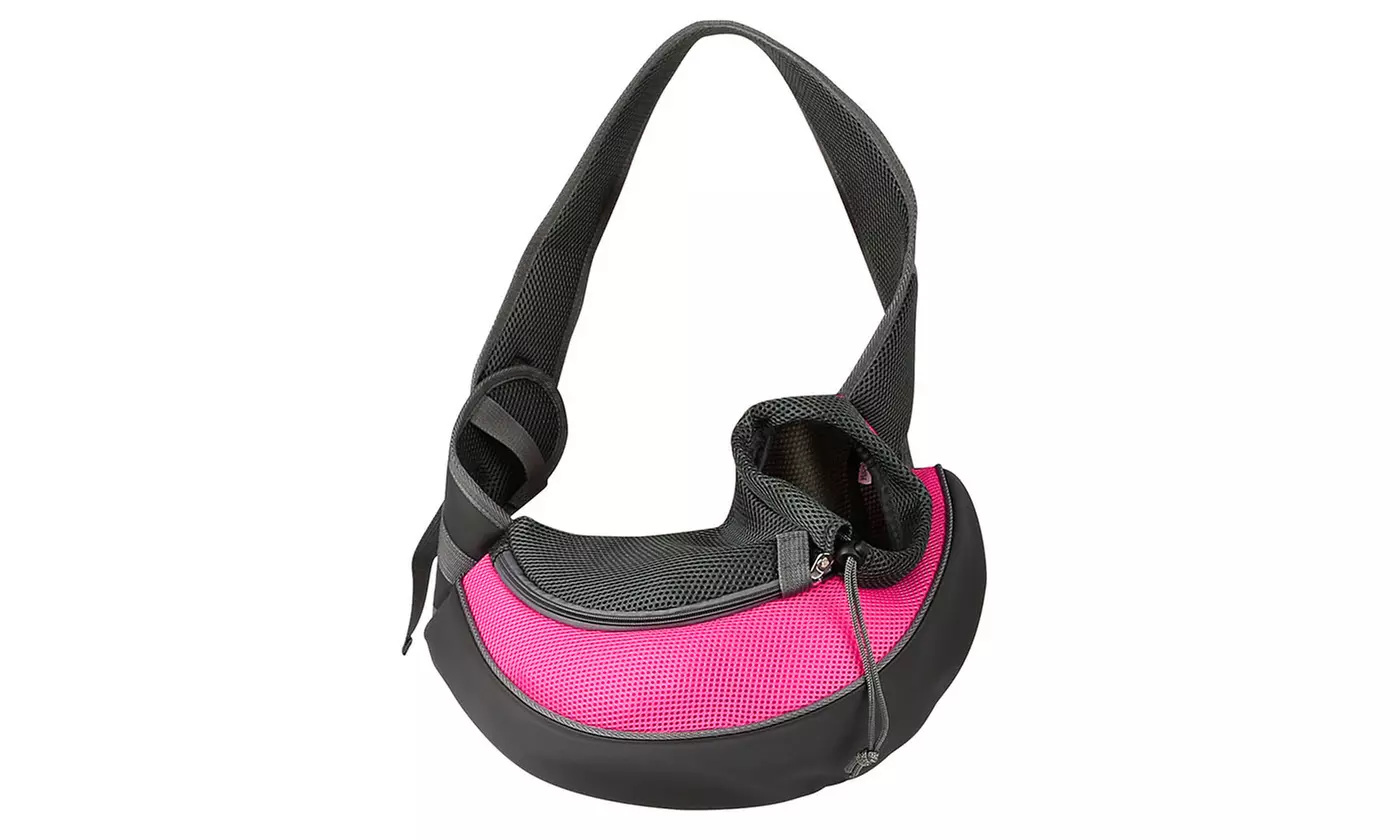PetLuv Breathable Hands-Free Dog Travel Carrier Shoulder Sling Bag
