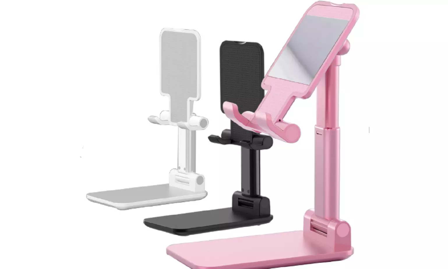 Adjustable Cell Phone Tablet Stand Desktop Holder Mount Mobile Phone iPad iPhone