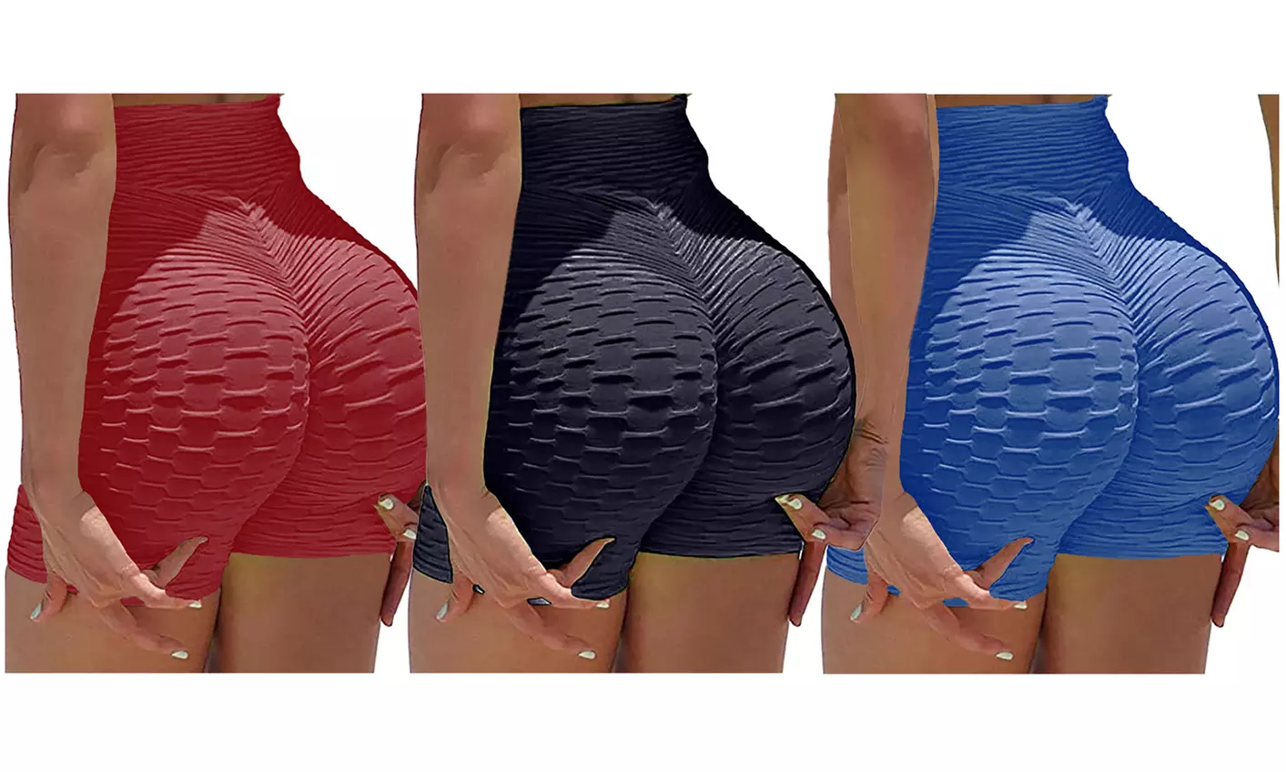 Haute Edition Women's Booty Lift Active Workout Bike Short - Primary Image