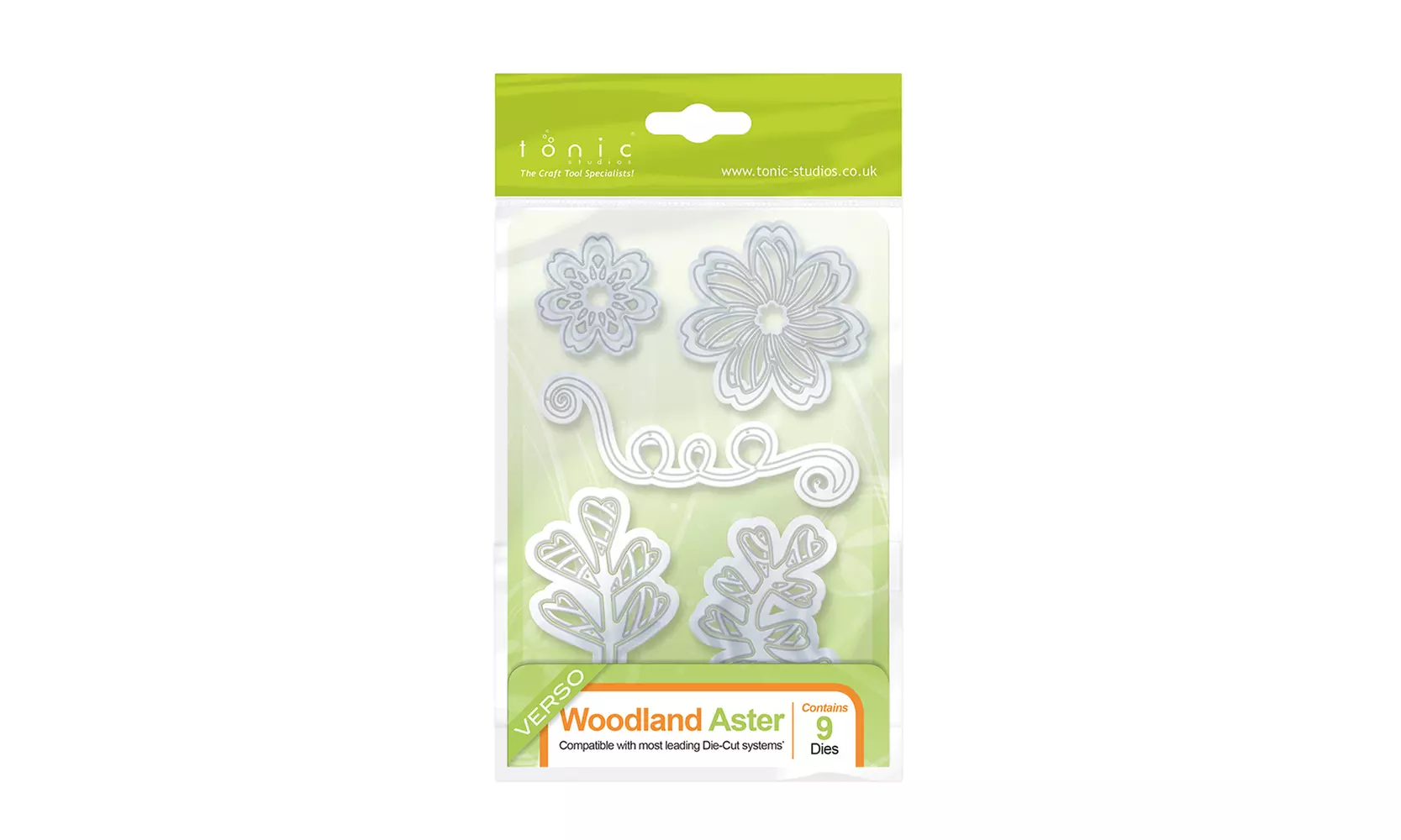 Tonic Studios Woodland Aster Beautiful Blooms Dies - Primary Image