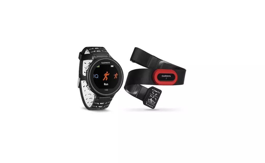 Garmin Forerunner 630 GPS Smartwatch Bundle (Black/ White) - Primary Image
