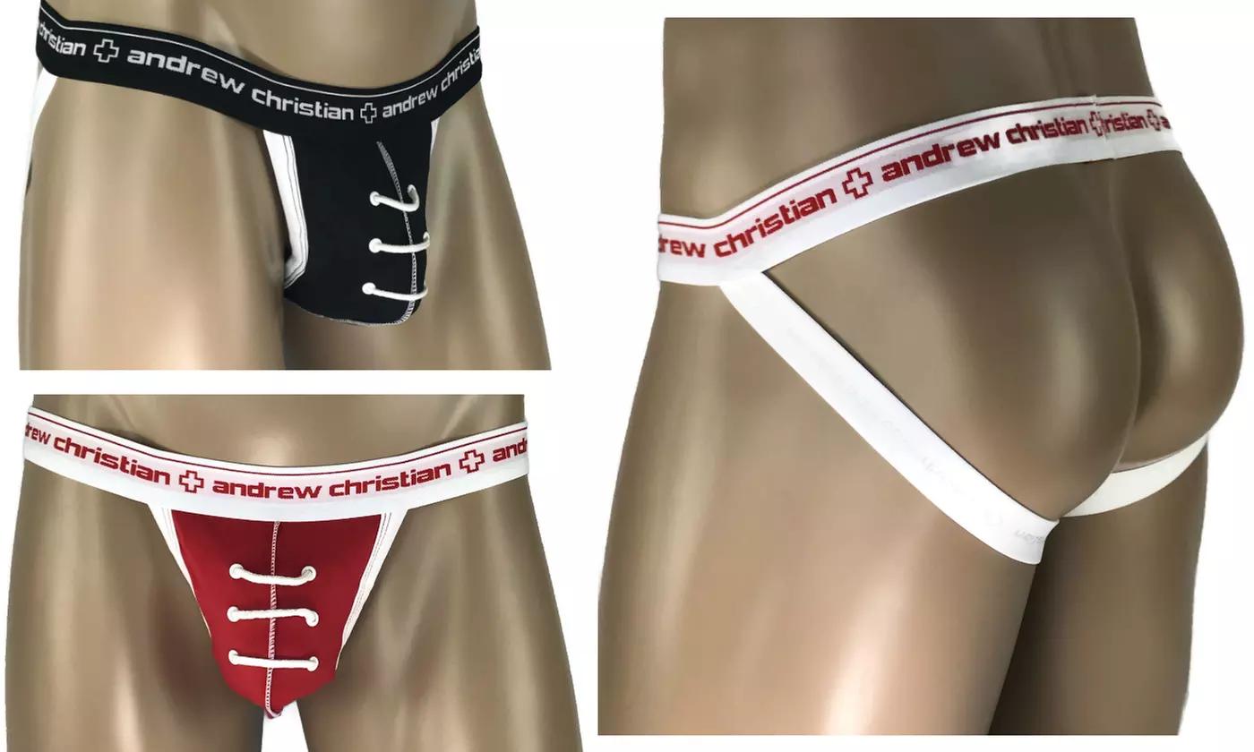 Jockstrap Thong Football Edition Sexy Underwear - Primary Image