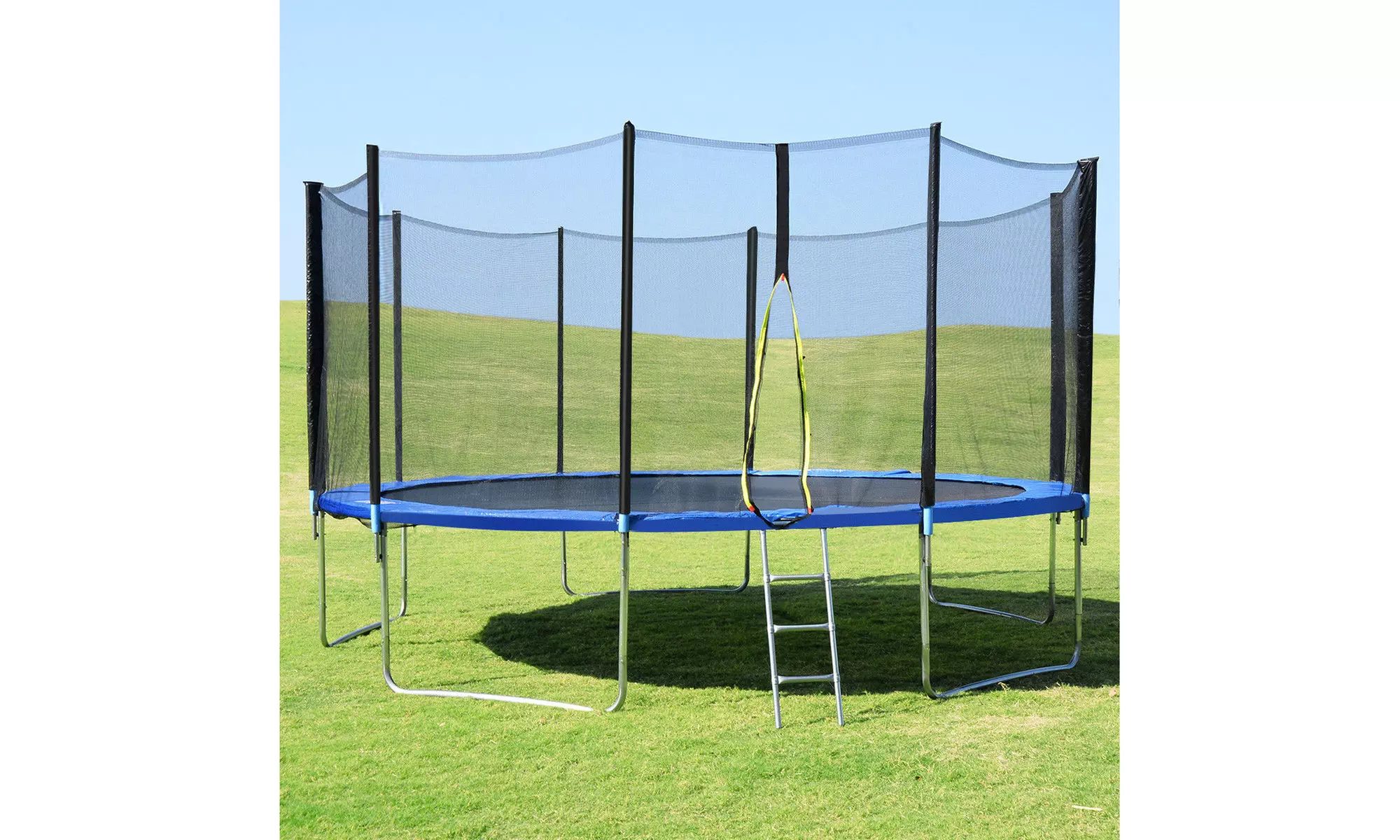 15 FT Trampoline Combo Bounce Jump Safety Enclosure Net Spring Pad Ladder - Primary Image