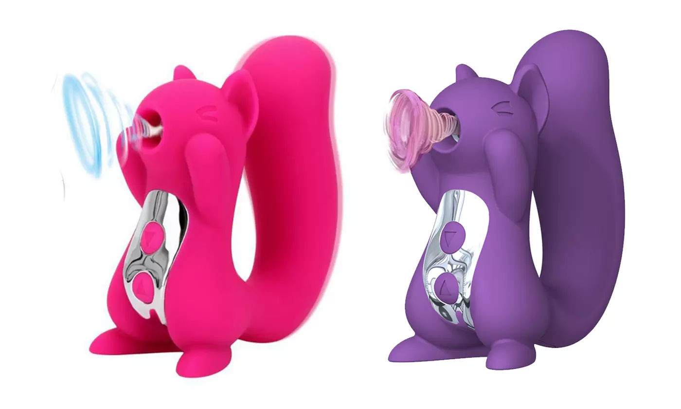 10 Mode Squirrel Clitoris Nipple Suction Vibration G spot Vibrator Women Couple - Primary Image