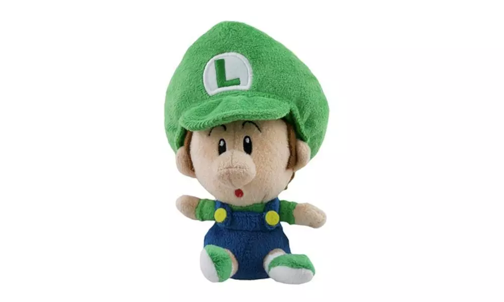 Nintendo Super Mario Baby Luigi Plush Toy 5 Inch - Second Medium