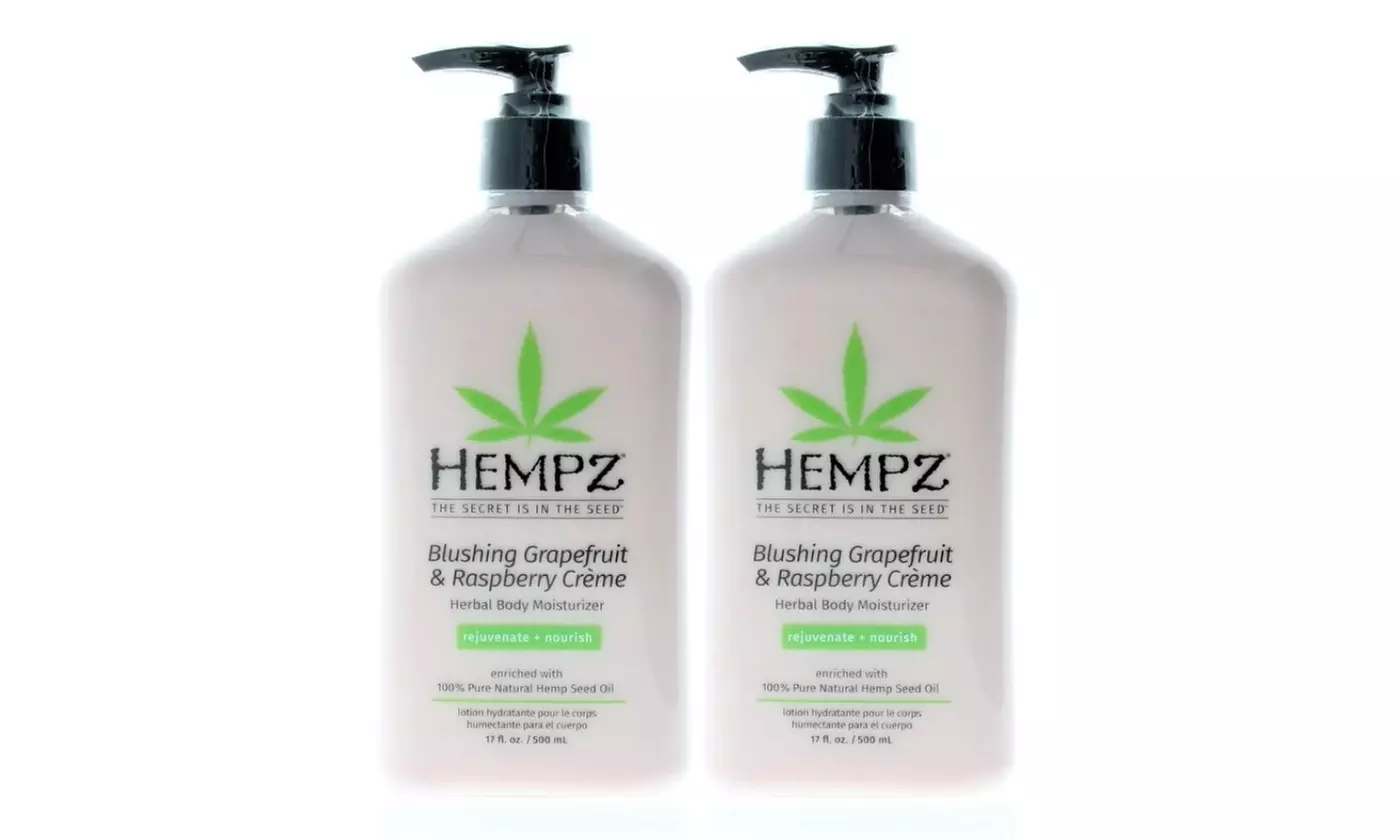 Hempz Green Tea & Asian Pear OR Blushing Grapefruit & Raspberry Body Moisturizer - Second Medium