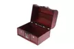 New Wood Jewelry Storage Box Treasure Chest Organizer Gift Decor Box - Second Medium