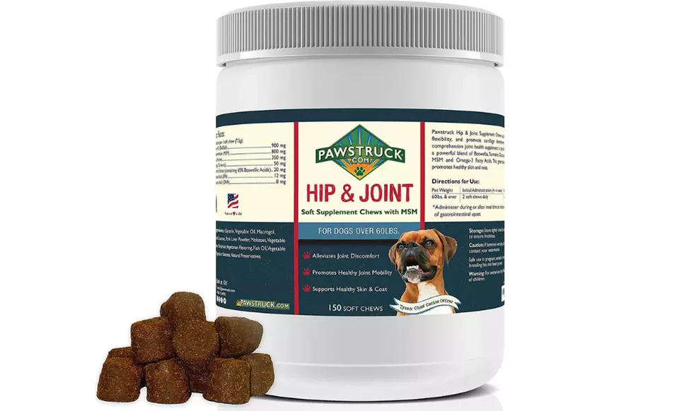 Natural Hip and Joint Supplement for Dogs in Bulk - Primary Image