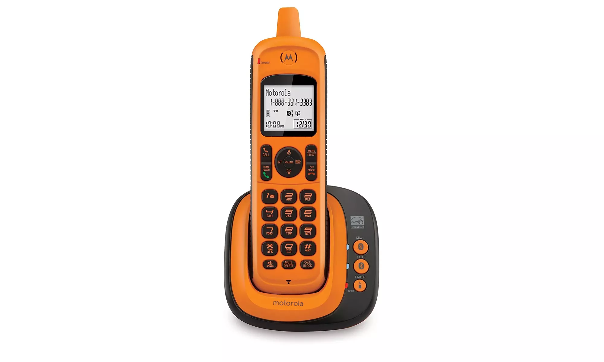 Motorola XT801 DECT 6.0 Rugged Waterproof Cordless Phone with Bluetooth Connect  - Primary Image