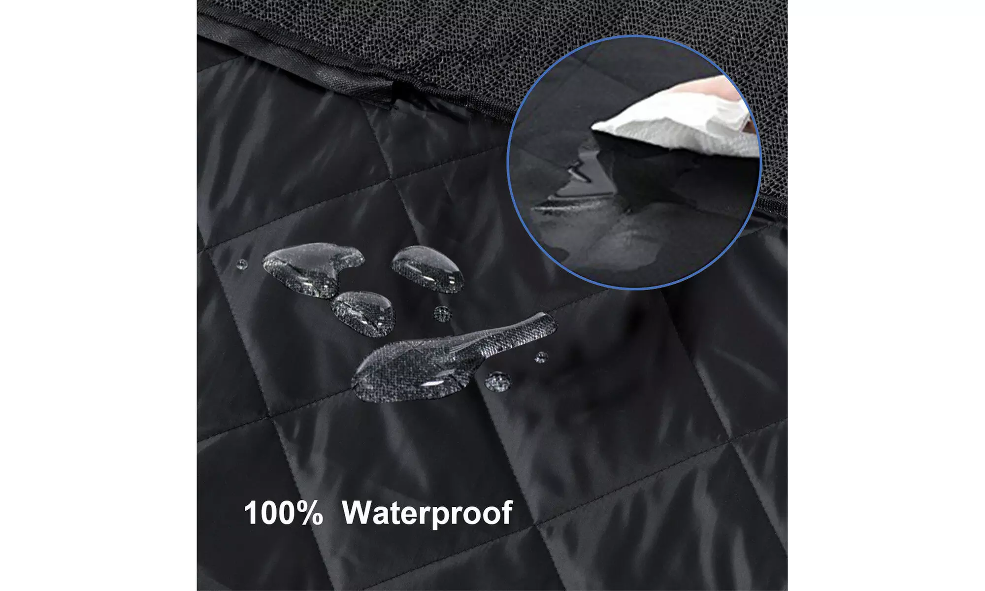Goplus Waterproof Pet Car Seat Cover Hammock Nonslip Rubber Backing Trucks SUVs