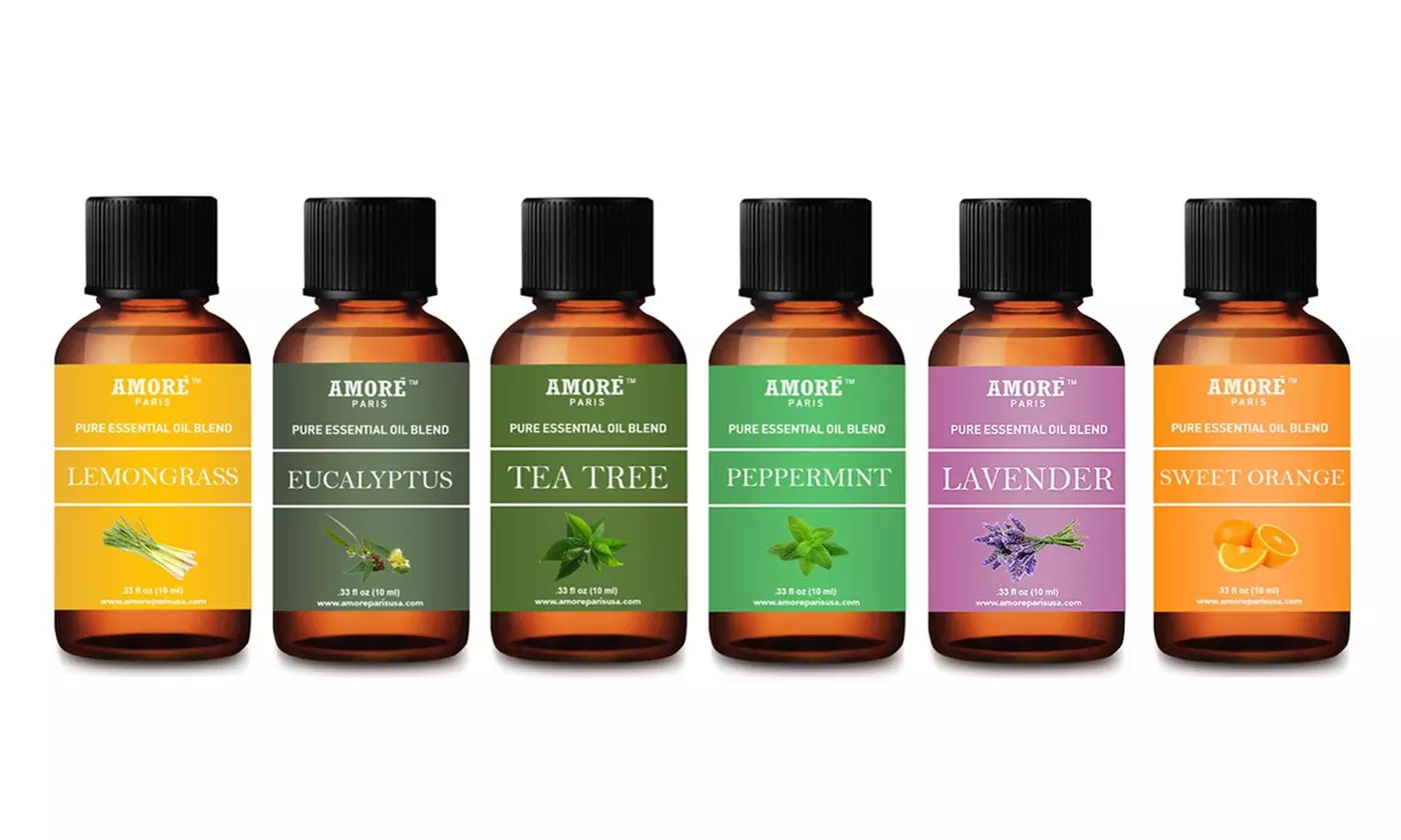 100% Pure Therapeutic-Grade Aromatherapy Essential Oil Sets (6- or 16-Piece) - Primary Image