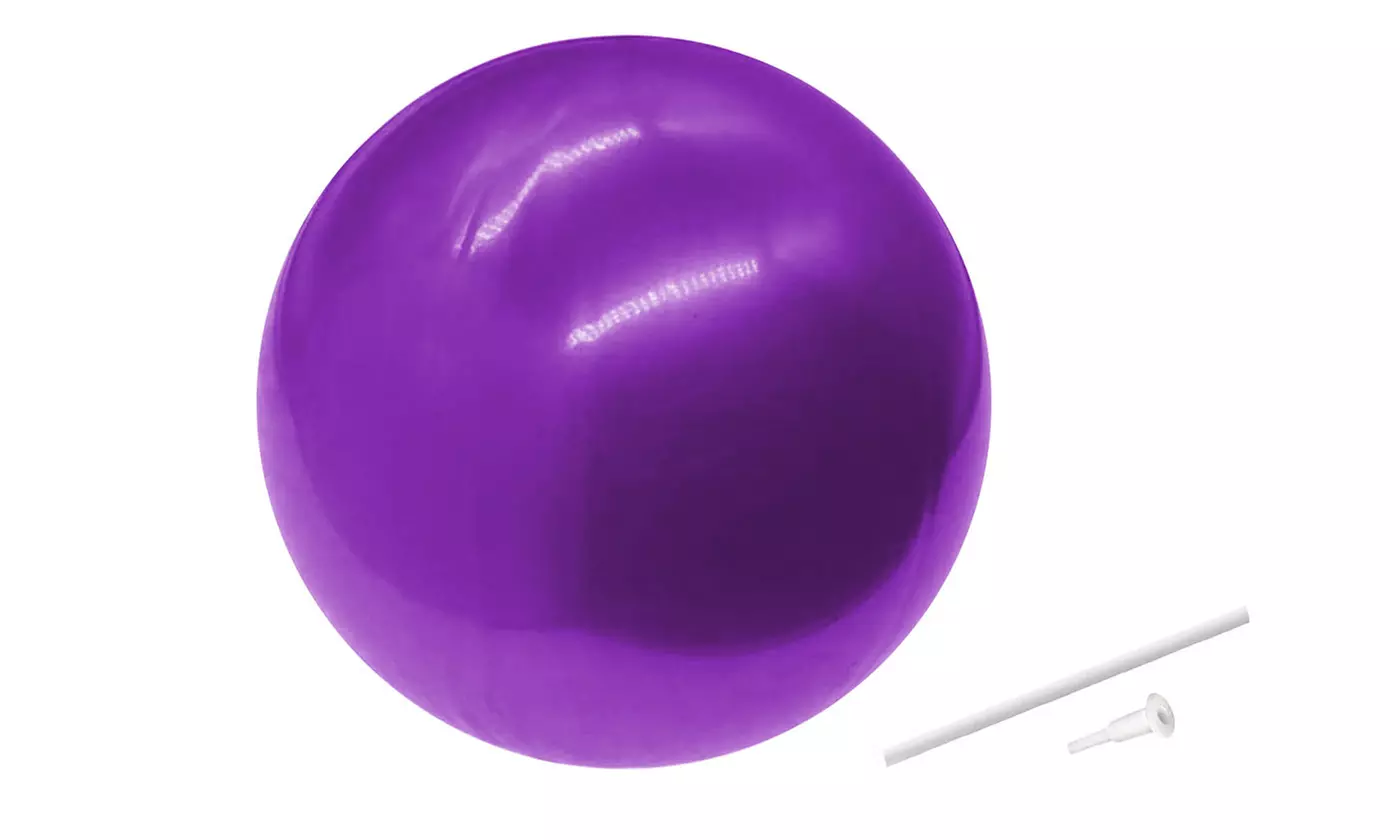 10 inch Exercise Yoga Ball Fitness Pilates Sculpting Balance Inflatable Tool