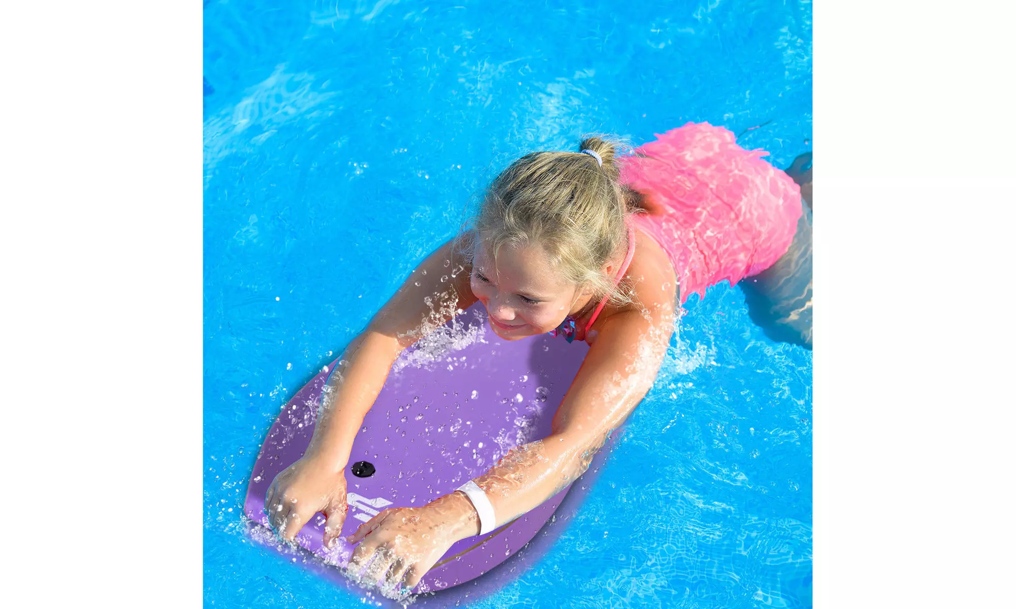 42'' Lightweight Super Bodyboard Surfing W/Leash IXPE Deck EPS Core Boarding