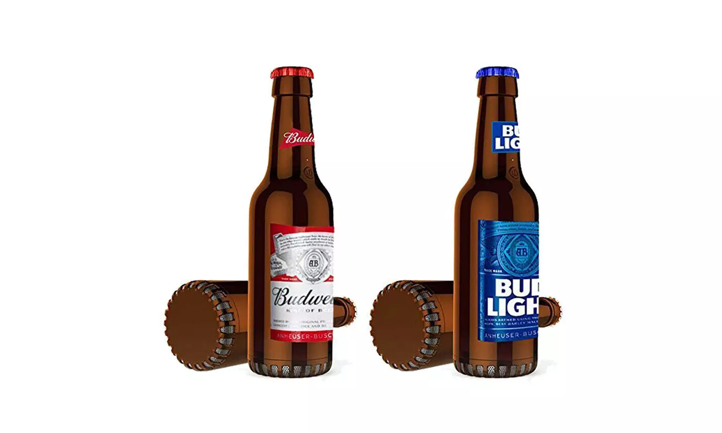 Bud Light Budweiser Wireless Bluetooth Beer Bottle Speaker - Primary Image