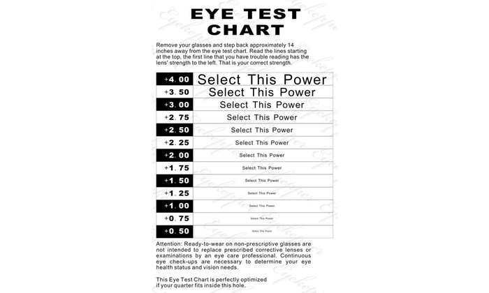 reading glasses strength 4