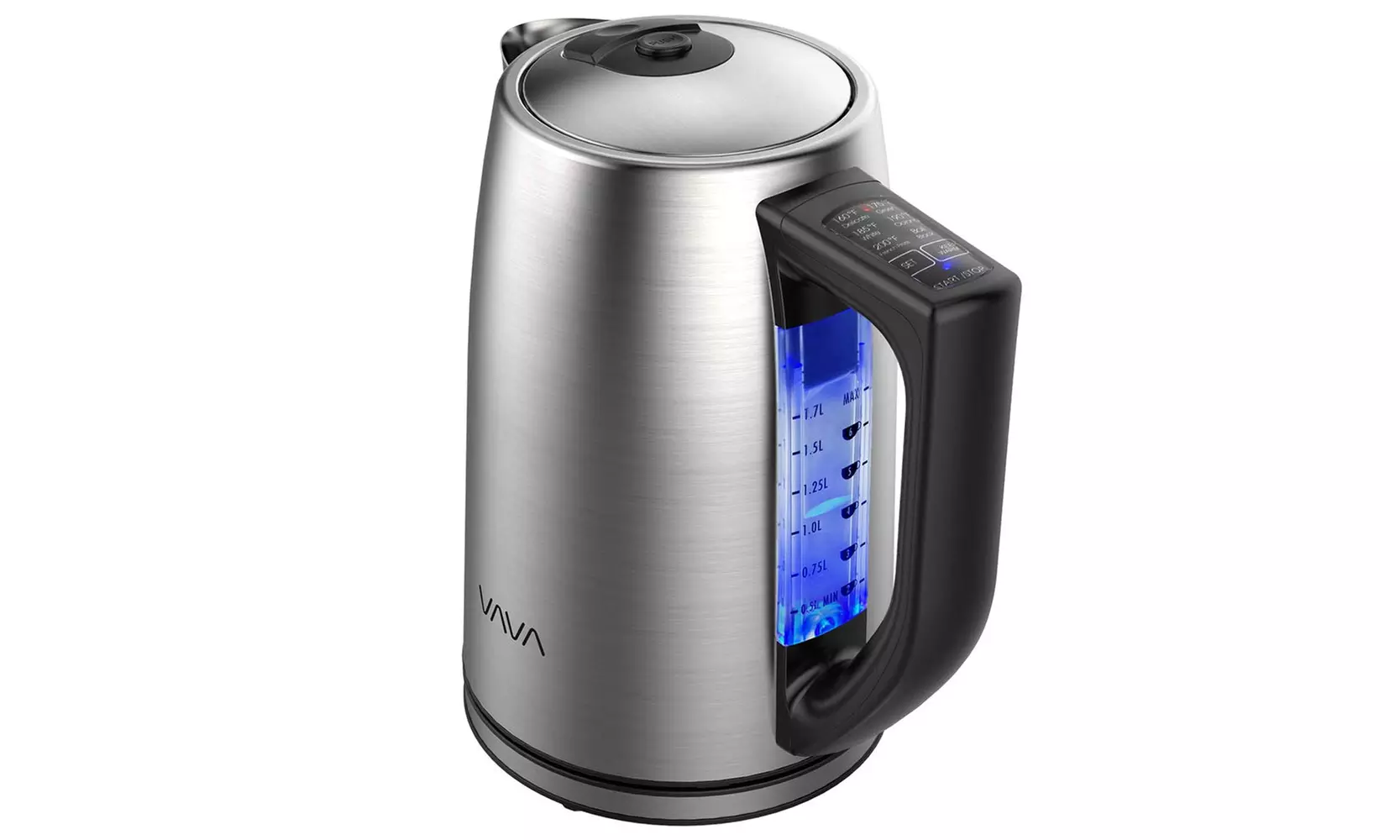 Electric Kettle, VAVA Stainless Steel Tea Kettle Adjustable Temperature Control - Primary Image
