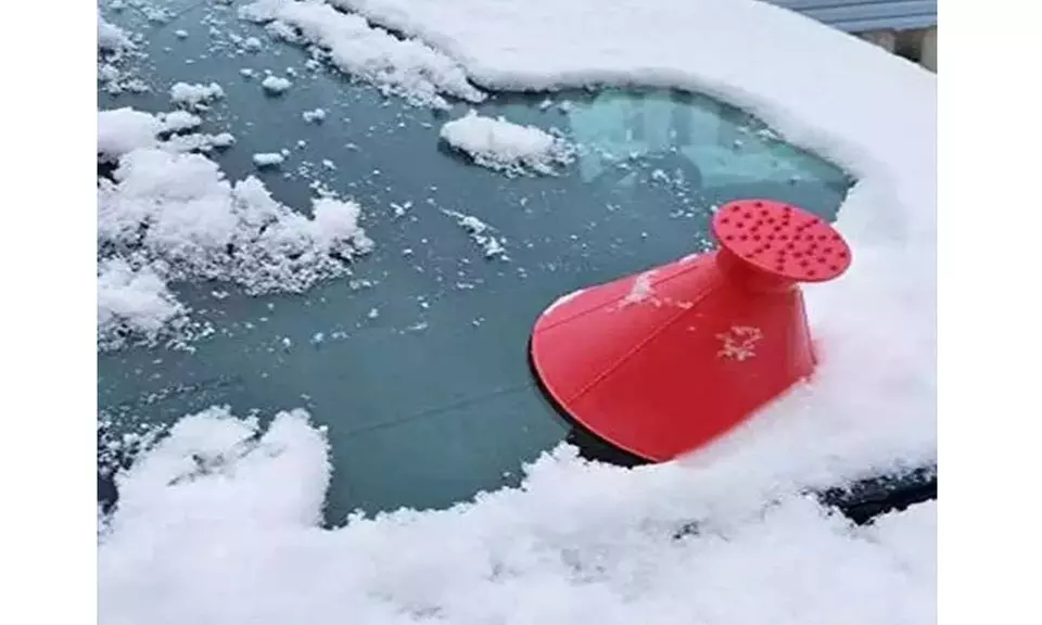 Magical Car Ice Scraper Removal Cone - Primary Image