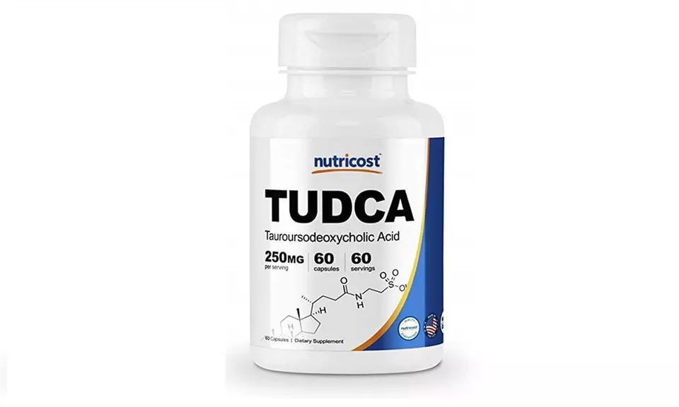 Nutricost Tudca 250mg, 60 Capsules (Tauroursodeoxycholic Acid) - Premium Quality - Second Medium