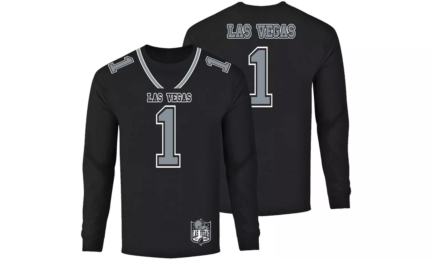 Men's Football Team Jersey Long Sleeve Shirts