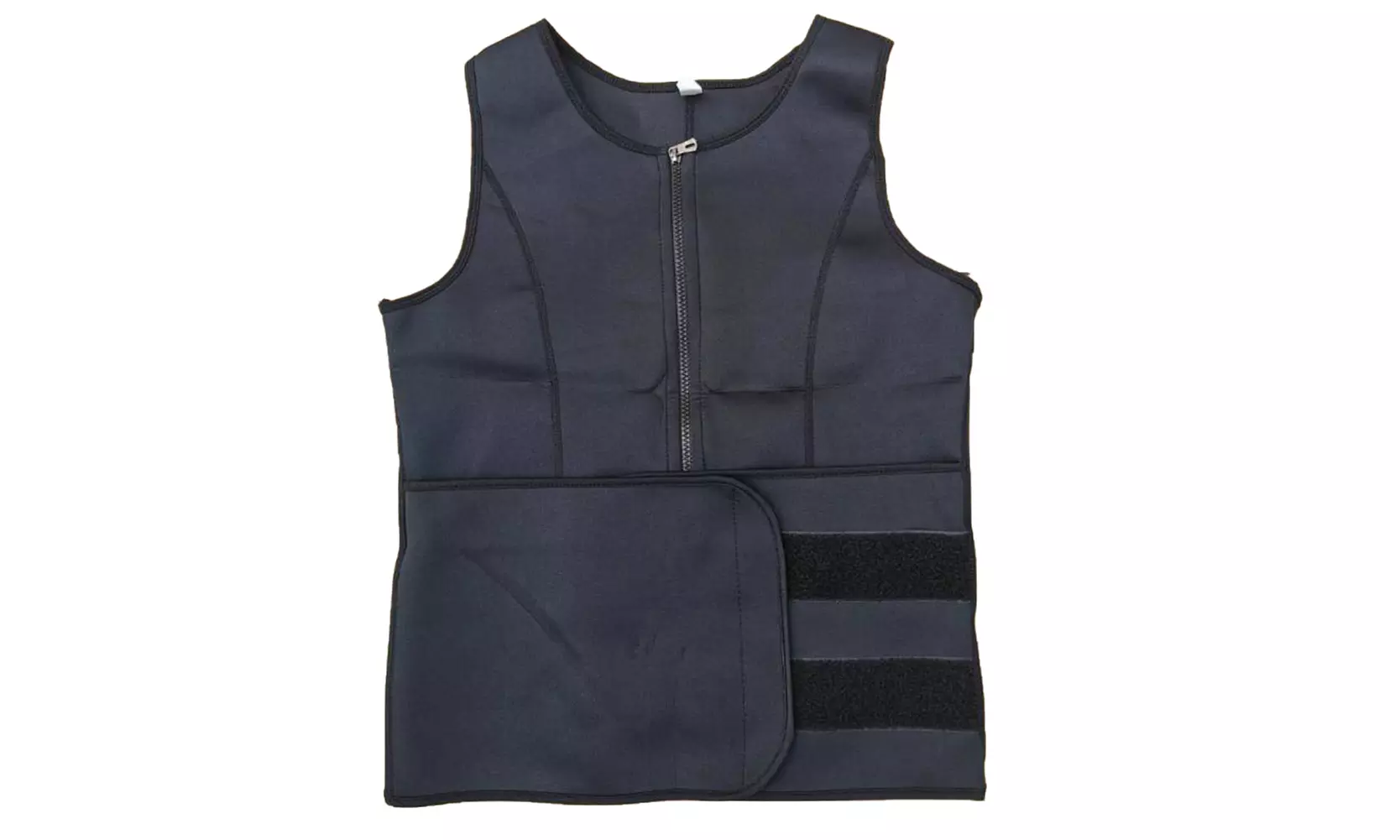US Men's Sauna Thermo Sweat Waist Trainer Top Vest Suit Body Shaper Belt Corset