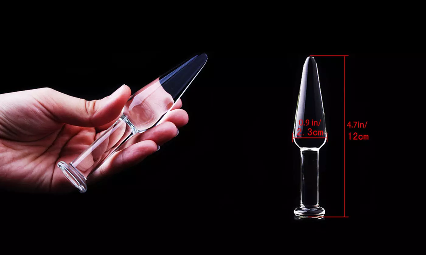 7 Types Crystal Glass Anal Plug G-spot Pleasure Stimulator