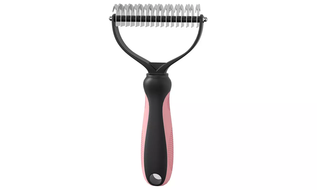 Dog Brush for Shedding Dematting Pet Grooming Cat Hair Undercoat