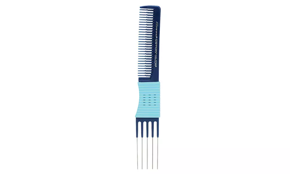 Women's Pick Lift Comb Metal Hair Stylish Tool Anti Frizz Hair Comb - Primary Image