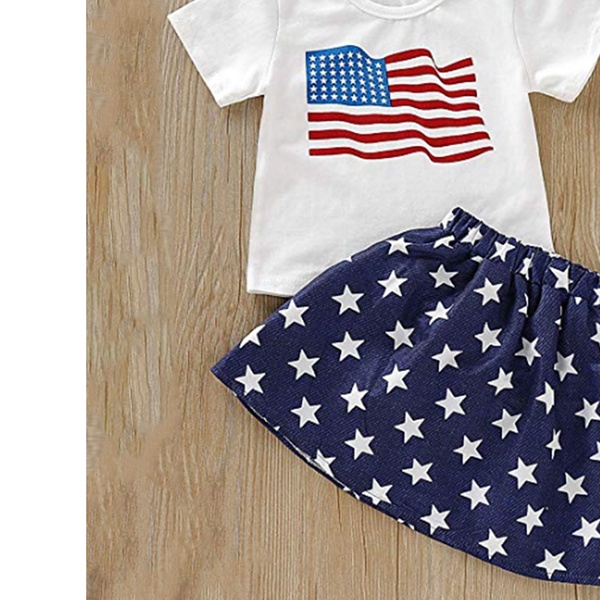 independence day t shirt for baby girl